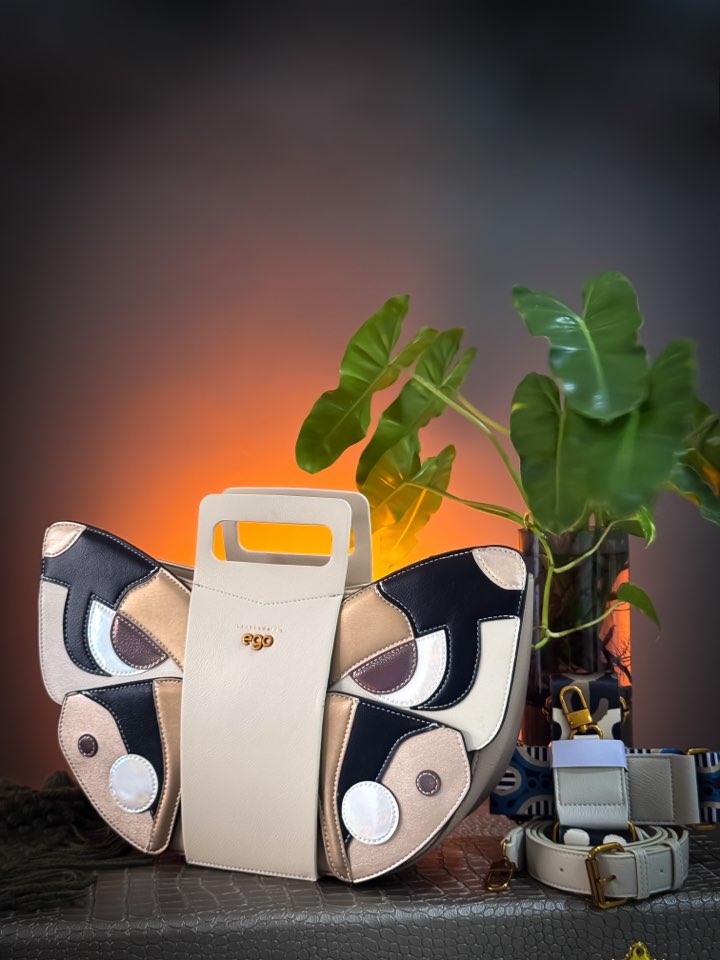 Ego Psychedelic Butterfly Bag (Big) - Beige