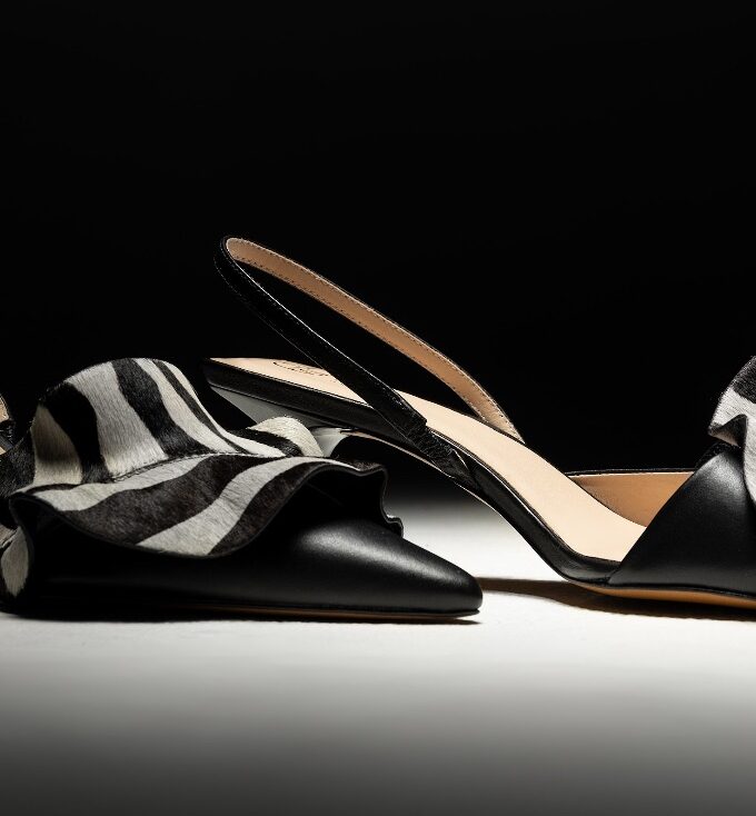 Kate Court shoes (zebra print)