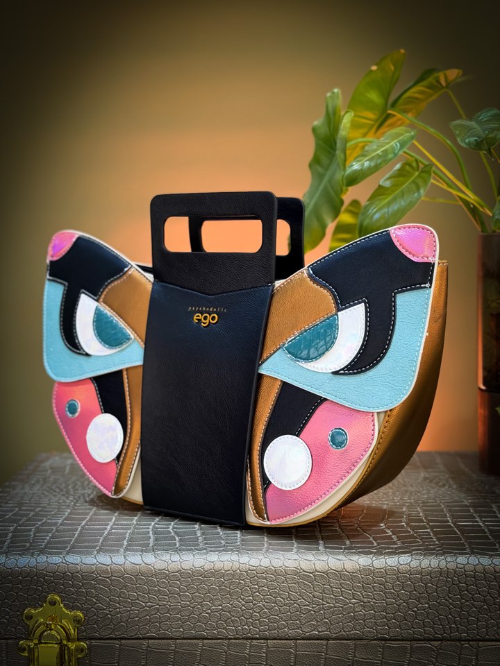 EGO BUTTERFLY HANDBAG — BRONZE