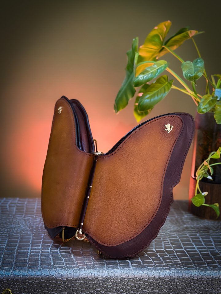 Pratesi Butterfly Bag (Brown)